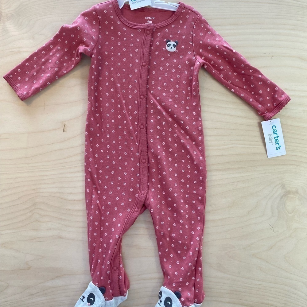 Carter’s Baby Sleeper Size 9 Months (BK) - Picture 2 of 10